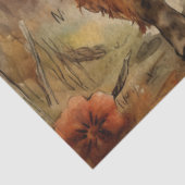 Papier Mousseline Halloween Highland Vache Portrait Ephemera (Détail)