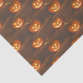 Papier Mousseline Halloween Jack O'Lantern Citrouille Lifelike (Détail)