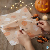 Papier Mousseline Halloween maximaliste et amusant