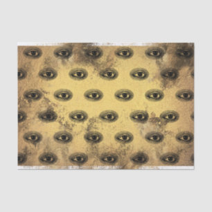 Papier Mousseline Halloween Oeil mal