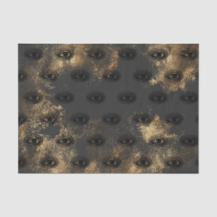 Papier Mousseline Halloween Oeil mal Subtil