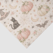 Papier Mousseline Halloween Pastel Pumpkins (Détail)