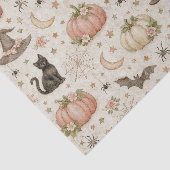 Papier Mousseline Halloween Pastel Pumpkins (Détail)