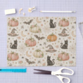 Papier Mousseline Halloween Pastel Pumpkins (Artisanat)