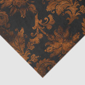 Papier Mousseline Halloween Royal Floral Damask (Détail)
