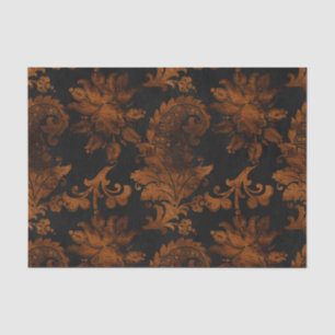 Papier Mousseline Halloween Royal Floral Damask