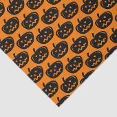 Papier Mousseline Halloween sculpté citrouille tête cadeau remplissa (Détail)