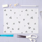 Papier Mousseline Halloween simple face fantôme (Artisanat)