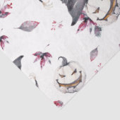 Papier Mousseline Halloween Sorcière Citrouille Papier cadeau envelo (Détail)