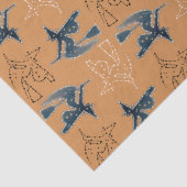 Papier Mousseline Halloween sorcière étoilée (Détail)