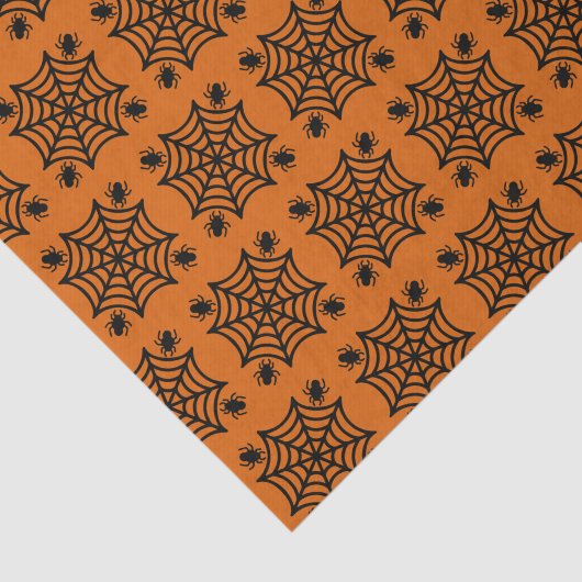 Papier Mousseline Halloween Spiderweb (Détail)