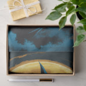 Papier Mousseline Halloween Spooky Witch a Full Moon (Cadeau)