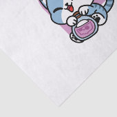 Papier Mousseline Halloween Tabby Cat – Witch Hat & Potion Art (Détail)