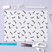 Papier Mousseline Halloween timbré (Artisanat)