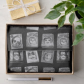 Papier Mousseline Halloween vintage (Cadeau)