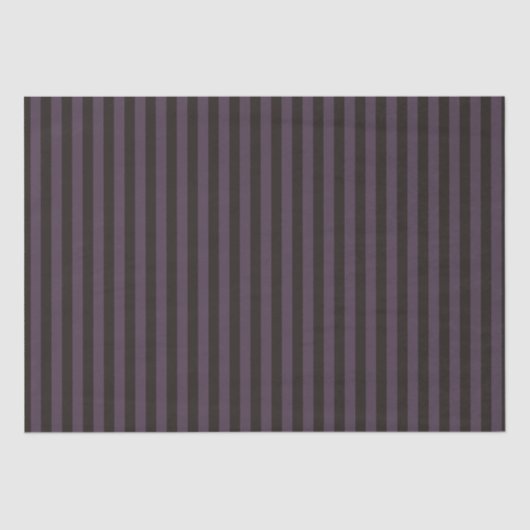 Papier Mousseline Halloween violet noir Motif des rayures (Recto)