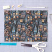 Papier Mousseline Halloween Whimsical Haunted Maison Halloween (Artisanat)