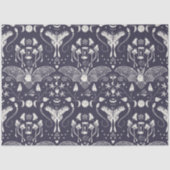 Papier Mousseline Halloween Witchitte Nature Motif Champignons Chat (Recto)