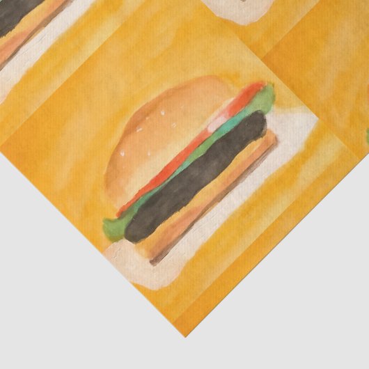 Papier Mousseline Hamburger (Détail)