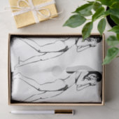 Papier Mousseline HAMbWG jolie dame (Cadeau)