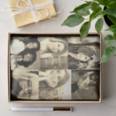 Papier Mousseline HAMbyWG - Collage photo sur Sepia Tone (Cadeau)