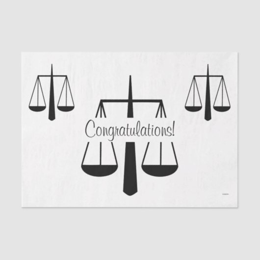 Papier Mousseline HAMbyWG - Échelles de justice (Recto)