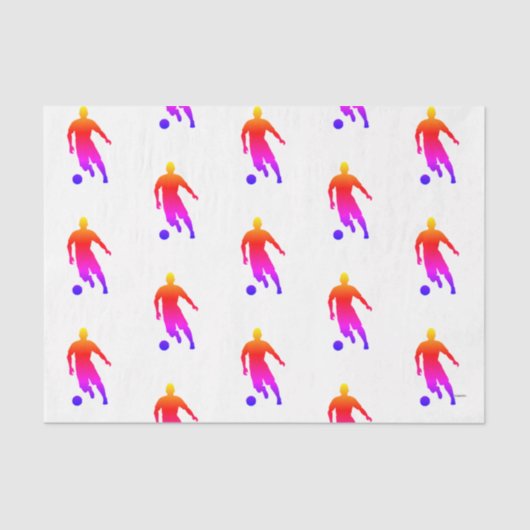 Papier Mousseline HAMbyWG - Football (Recto)