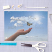 Papier Mousseline HAMbyWG - Papillon à la main (Artisanat)