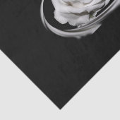 Papier Mousseline HAMbyWG Rose blanche - (Détail)
