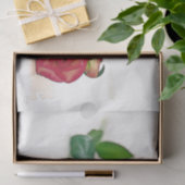 Papier Mousseline HAMbyWG - Rose unique (Cadeau)