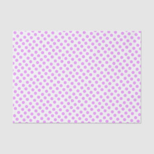 Papier Mousseline HAMbyWG - Tissu cadeau pour violet clair Polka Dot