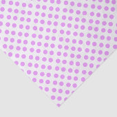 Papier Mousseline HAMbyWG - Tissu cadeau pour violet clair Polka Dot (Détail)