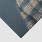 Papier Mousseline Hamish The Highland Cow Decoupage Tissu Paper (Détail)