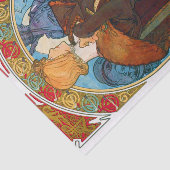 Papier Mousseline Hamlet, Alphonse Mucha (Détail)