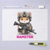 Papier Mousseline Hamster tactique (Artisanat)