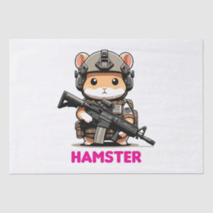 Papier Mousseline Hamster tactique