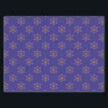 Papier Mousseline Hanoukka Chanukah Star de David Menorah Gold Blue<br><div class="desc">Élevez votre cadeau Hanoukka avec notre Star of David, Menorah or bleu Happy Hanoukka papier de tissu! Ce papier de tissu est comme une touche de magie de vacances pour vos cadeaux. Chaque drap est orné de l'élégante étoile de David et d'une menorah radieuse, faisant rayonner vos cadeaux pendant le...</div>