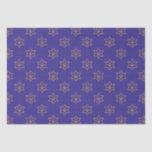 Papier Mousseline Hanoukka Chanukah Star de David Menorah Gold Blue<br><div class="desc">Élevez votre cadeau Hanoukka avec notre Star of David, Menorah or bleu Happy Hanoukka papier de tissu! Ce papier de tissu est comme une touche de magie de vacances pour vos cadeaux. Chaque drap est orné de l'élégante étoile de David et d'une menorah radieuse, faisant rayonner vos cadeaux pendant le...</div>