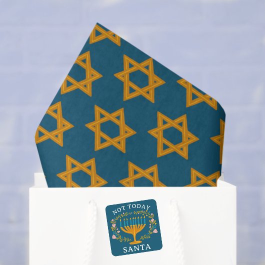 Papier Mousseline HANOUKKA STAR OF DAVID Jewish Holiday Bar Mitzvah