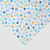 Papier Mousseline Hanoukka Stars (Détail)