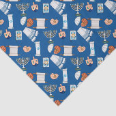Papier Mousseline Hanukkah Fun Tissue Paper (Détail)