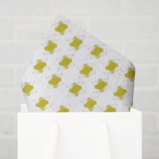 Papier Mousseline Hanukkah seagull with dreidel and gelt