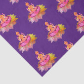 Papier Mousseline Happy Diwali - Deepalavi Lakshmi Goddess 4 (Détail)