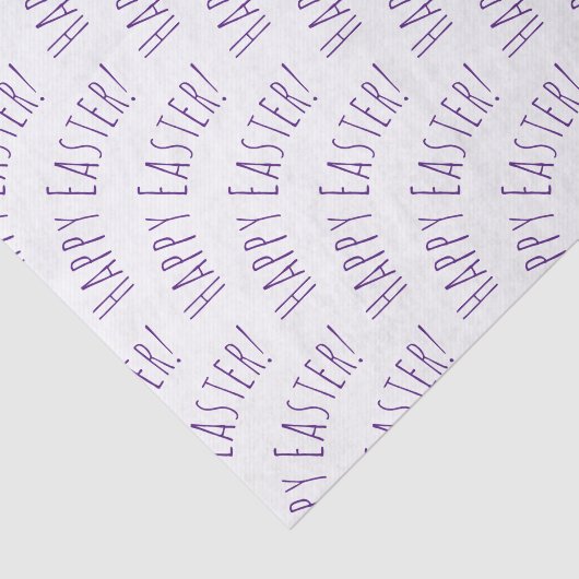 Papier Mousseline Happy Easter Pattern (Détail)