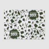 Papier Mousseline Happy Halloween Add The Year Black Creepy Crawlies (Recto)