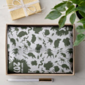 Papier Mousseline Happy Halloween Add The Year Black Creepy Crawlies (Cadeau)