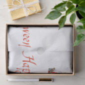 Papier Mousseline Happy Halloween mignonne, Déplaisant, Éffrayant Gr (Cadeau)