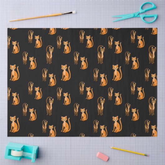 Papier Mousseline Happy Halloween Series Design 1 (Artisanat)