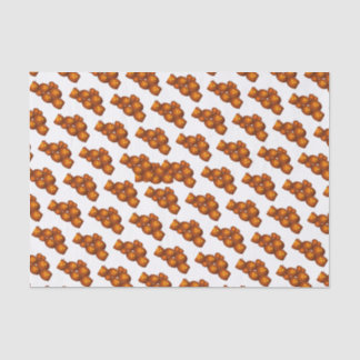 Papier Mousseline Happy Halloween Tissue Paper - 15 gsm (10lb), Blan
