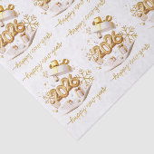 Papier Mousseline Happy new year (Détail)